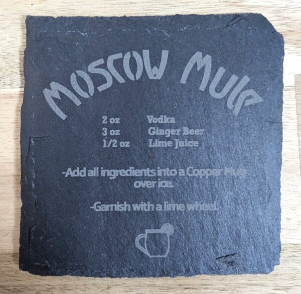 Moscow Mule Recipe Coaster