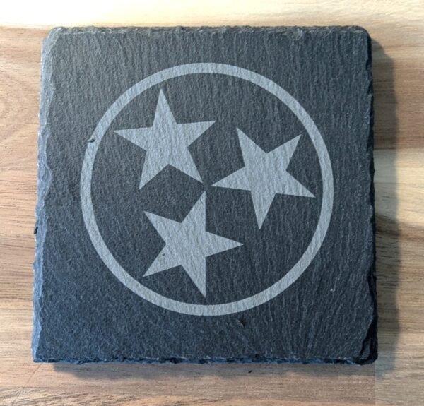 Tennessee Stars Slate Coaster