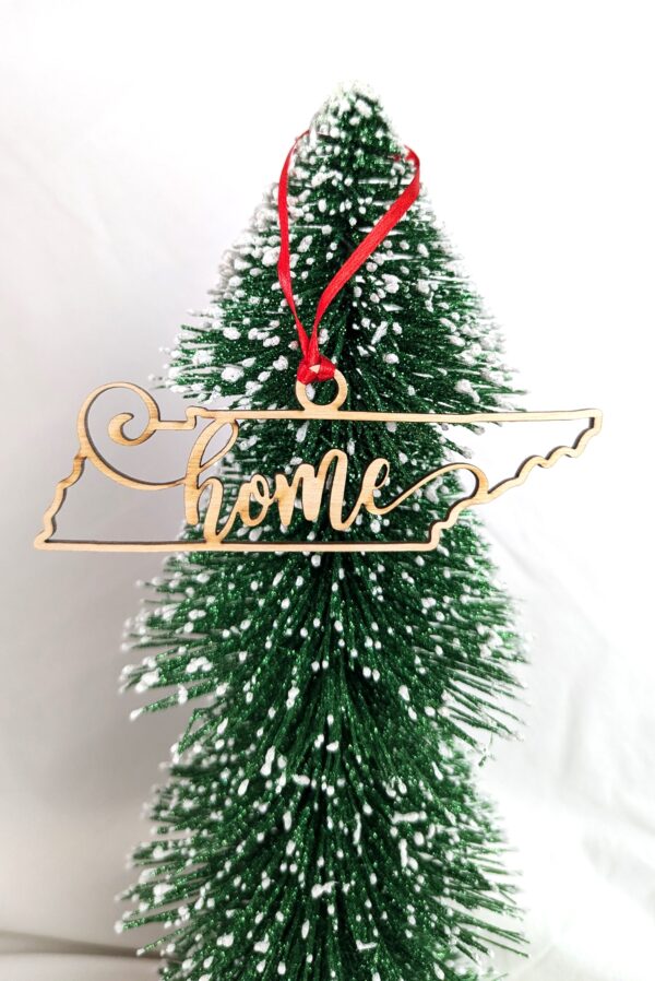 Tennessee "Home" Christmas Ornament