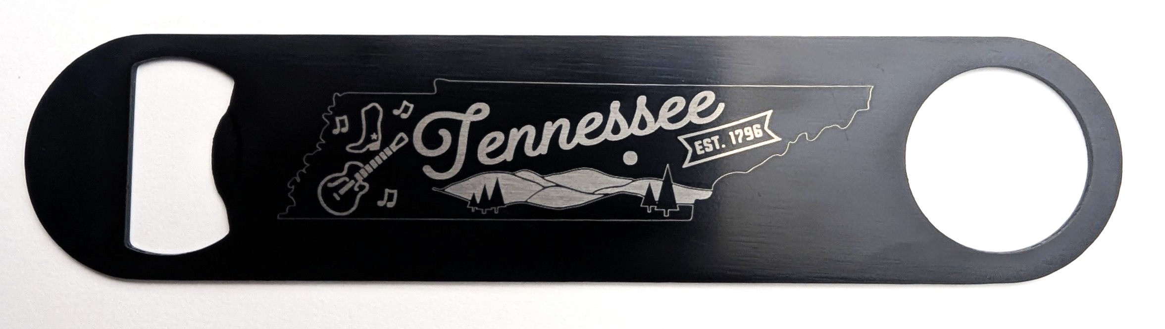 Engraved Dark Horse Bar & Grill Bottle Opener