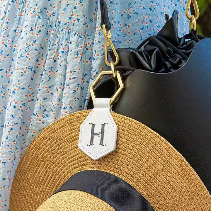 Magnetic Hat Clip with Initial