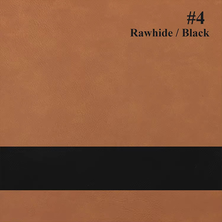 Leatherette Color Rawhide / Black